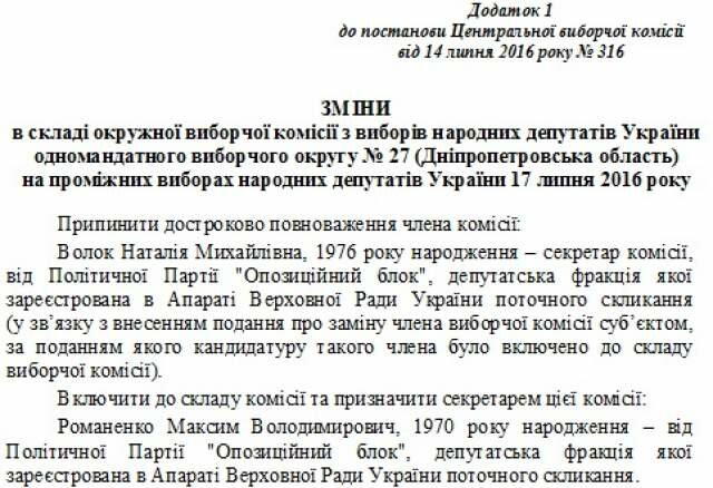 Бывший и.о. мэра Днепропетровска стал секретарем окружкома в Днепре